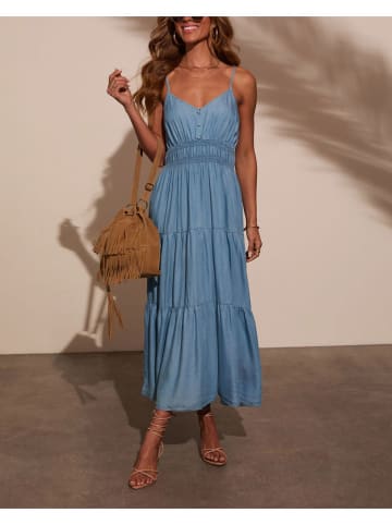 Milan Kiss Kleid in Hellblau