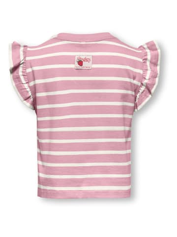 KIDS ONLY Shirt "Kalinka" in Rosa/ Creme