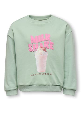 KIDS ONLY Sweatshirt "Sina" in Grün
