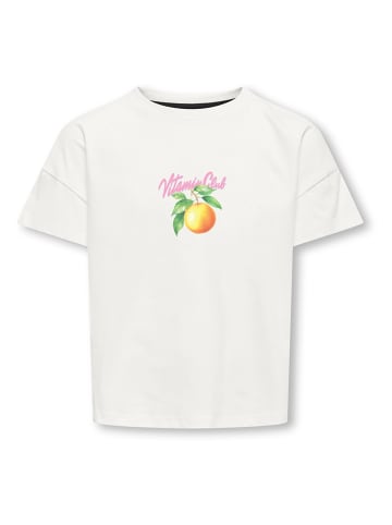 KIDS ONLY Shirt "Mellie" in Weiß