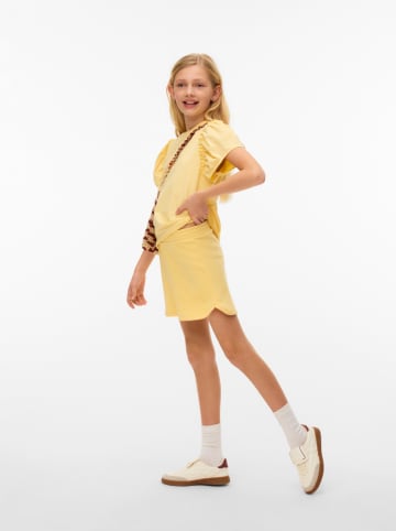 Vero Moda Girl Sweatshort "Sabina" geel