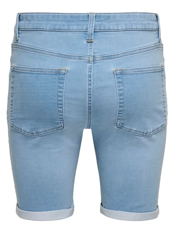 ONLY & SONS Jeans-Shorts "Onsply" in Hellblau