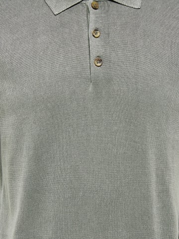 ONLY & SONS Koszulka polo "Onsgarson" w kolorze szarym