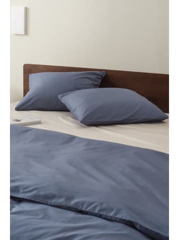 Jotex Perkal beddengoedset "Zack" blauw