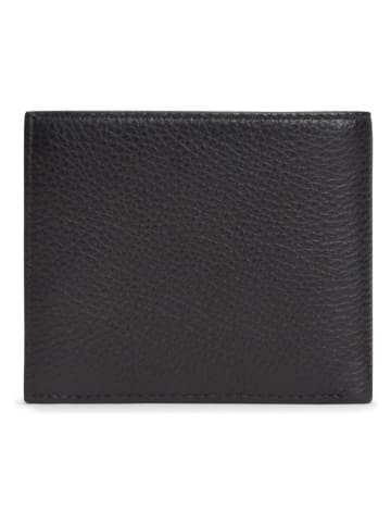 Tommy Hilfiger Skórzany portfel w kolorze czarnym - 11 x 9 x 2 cm