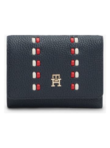Tommy Hilfiger Portemonnee donkerblauw - (B)12 x (H)9 x (D)3 cm