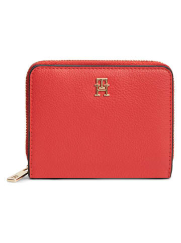 Tommy Hilfiger Geldbörse in Rot - (B)12 x (H)10 x (T)3 cm