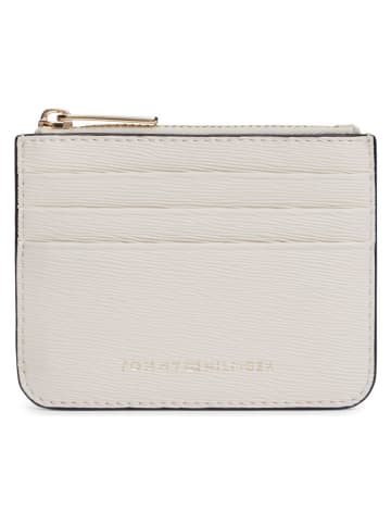 Tommy Hilfiger Etui w kolorze kremowym na karty - 10 x 8 cm