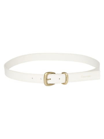 Calvin Klein Leder-Gürtel in Weiß