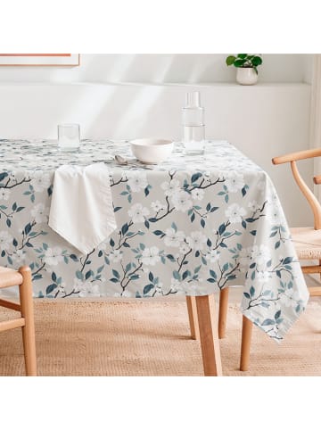 mint Deco Tafellaken "Floral Litoria" grijs