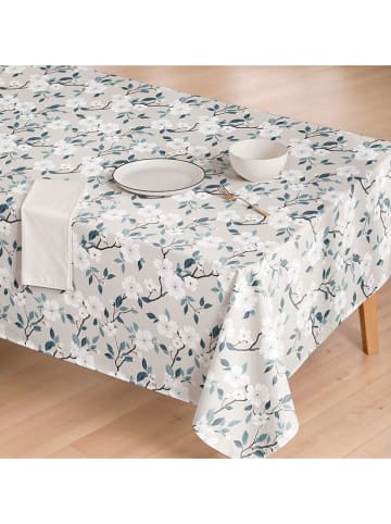 mint Deco Tafellaken "Floral Litoria" grijs