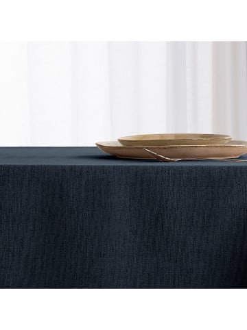 mint Deco Tafellaken "Smooth Samoa" donkerblauw