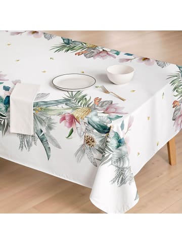 mint Deco Tafellaken "Glace" wit/groen/lichtroze