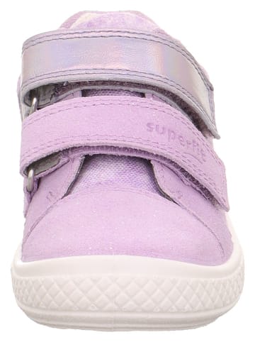 superfit Skórzane sneakersy "Tensy" w kolorze jasnoróżowym