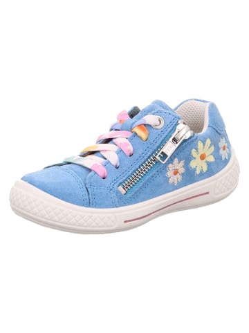 superfit Leder-Sneakers "Tensy" in Hellblau