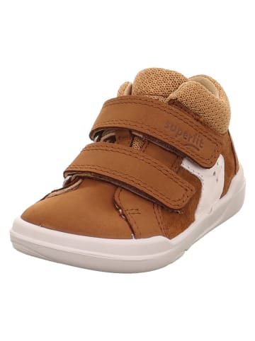 superfit Leder-Barfußschuhe "Superfree" in Hellbraun