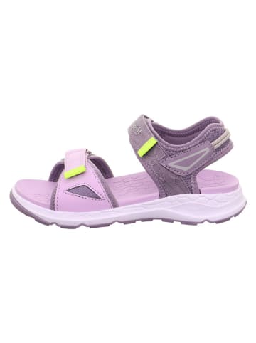 superfit Leren sandalen "Criss Cross" paars