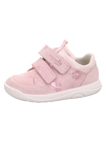 superfit Leren sneakers "Lillo" lichtroze