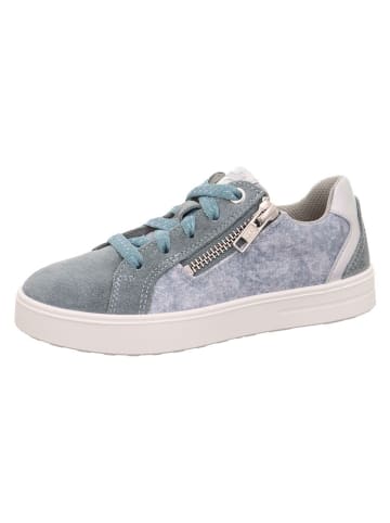 superfit Leren sneakers "Stella" lichtblauw