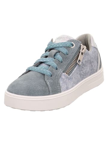 superfit Leren sneakers "Stella" lichtblauw