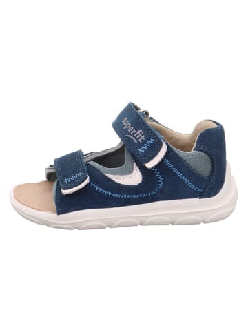superfit Leren sandalen "Nino" donkerblauw