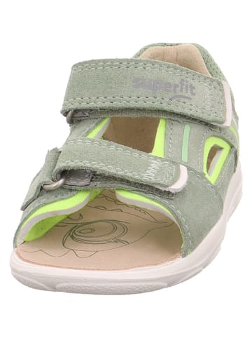 superfit Leren sandalen "Nino" groen