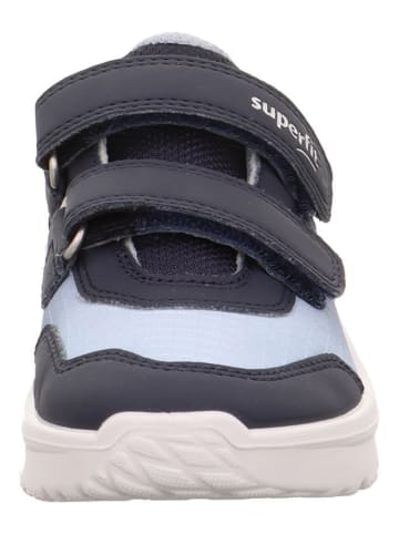 superfit Skórzane buty barefoot "Kicks" w kolorze czarnym