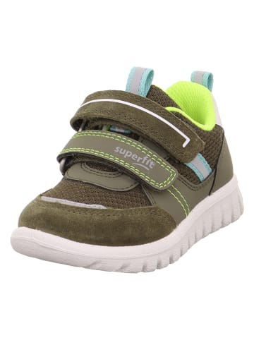 superfit Skórzane sneakersy "Sport 7" w kolorze khaki