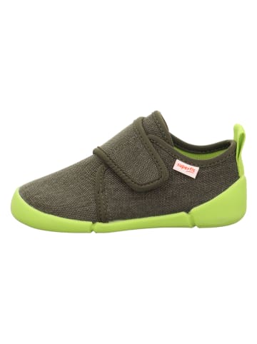 superfit Buty barefoot "Venti" w kolorze khaki