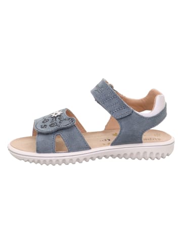 superfit Leren sandalen "Sparkle" grijs