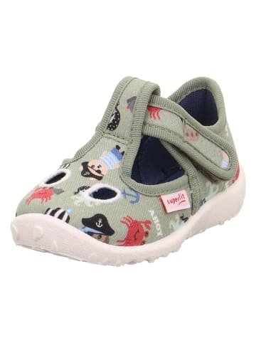 superfit Hausschuhe "Spotty" in Khaki