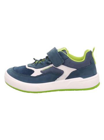 superfit Skórzane sneakersy "Maverick" w kolorze granatowym