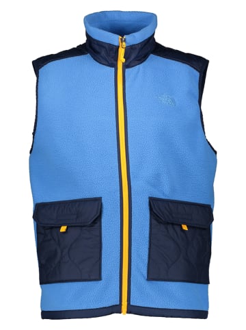 The North Face Fleece bodywarmer "Royal" lichtblauw/donkerblauw