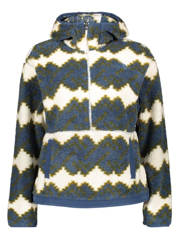 The North Face Fleecepullover "Campshire" in Blau/ Creme
