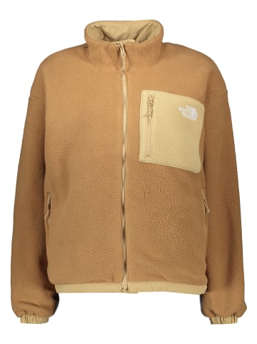 The North Face Omkeerbare fleece vest "Yumiori" lichtbruin/beige