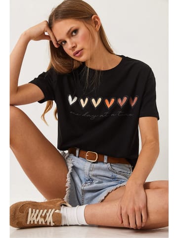 Bianco Lucci Shirt zwart