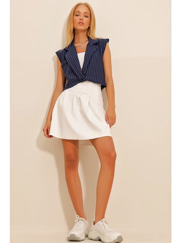 Trend Alacati Bluse in Dunkelblau