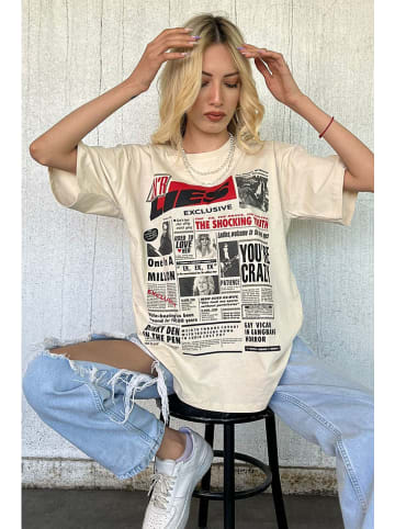 MADMEXT Shirt in Creme