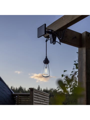 STAR Trading Ledsolarlamp "Cord Set" zwart - (H)21 cm