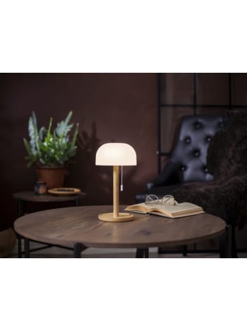 STAR Trading LED-Tischleuchte "Tara" in Weiß - Ø 28 cm