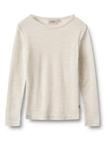 Wheat Wollen longsleeve ''Alfie'' crème