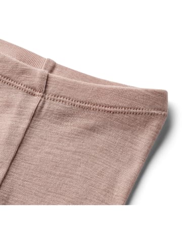 Wheat Woll-Leggings ''Agi'' in Rosa