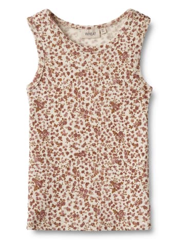 Wheat Woll-Unterhemd ''Iggy'' in Beige/ Rosa