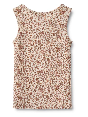 Wheat Woll-Unterhemd ''Iggy'' in Beige/ Rosa