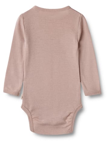 Wheat Wełniane body "Lucca" w kolorze jasnoróżowym