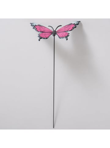 Boltze Dekoracja ogrodowa "Floriana" w kolorze różowym - wys. 130 cm