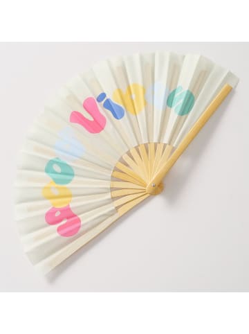 Boltze Fächer "Good Vibes" in Bunt - (B)65 cm