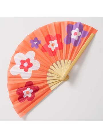 Boltze Waaier "Good Vibes" rood - (B)65 cm