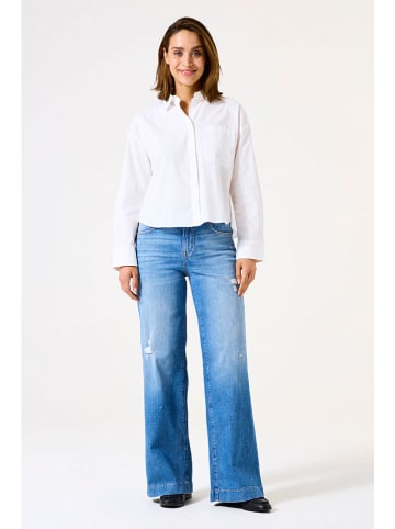 Garcia Jeans - Wide fit - in Blau