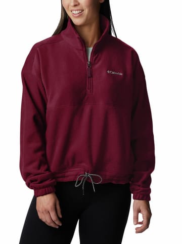 Columbia Bluza polarowa "Brushy Bay" w kolorze czerwonym